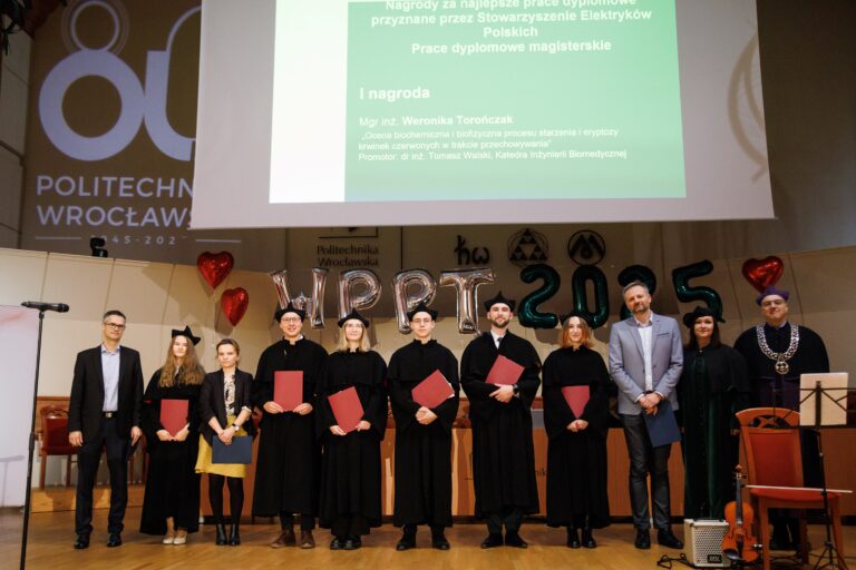 Laureaci konkursu SEP na najlepszą pracę dyplomową – Wydział Podstawowych Problemów Techniki (2025)